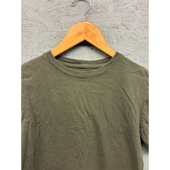 True Religion T-Shirt Women's Size S Green Short Sleeve Logo Graphic Loungewear - Picture 2 of 10